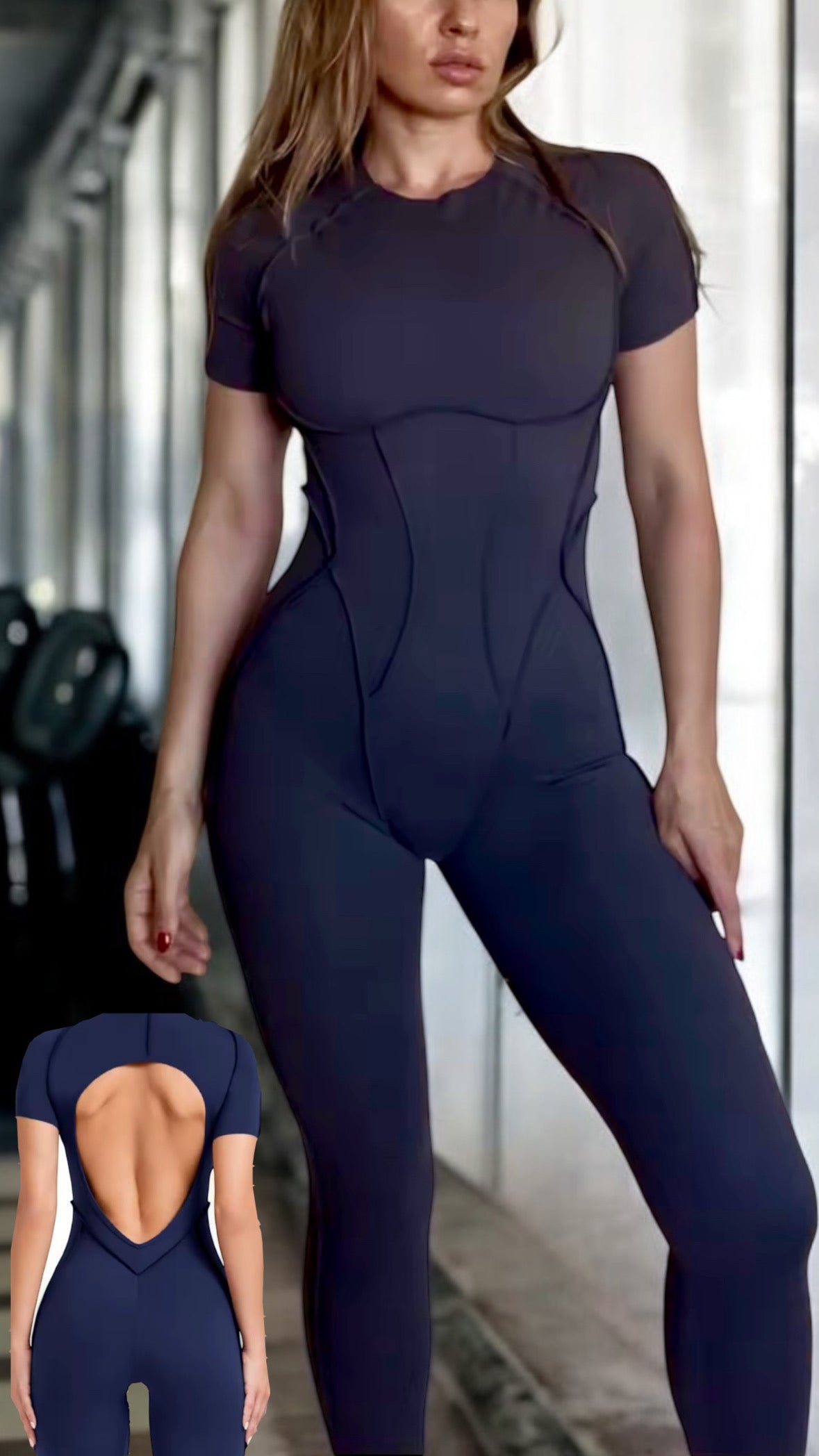 Jumpsuit reliefs yoga fit