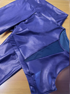 Sport set blackberry blue with Mesh (2 pieces)