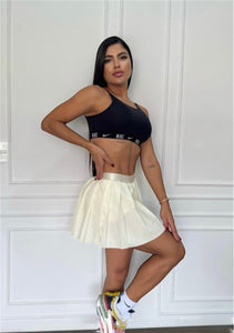 Skirt Pleated sport with elastic