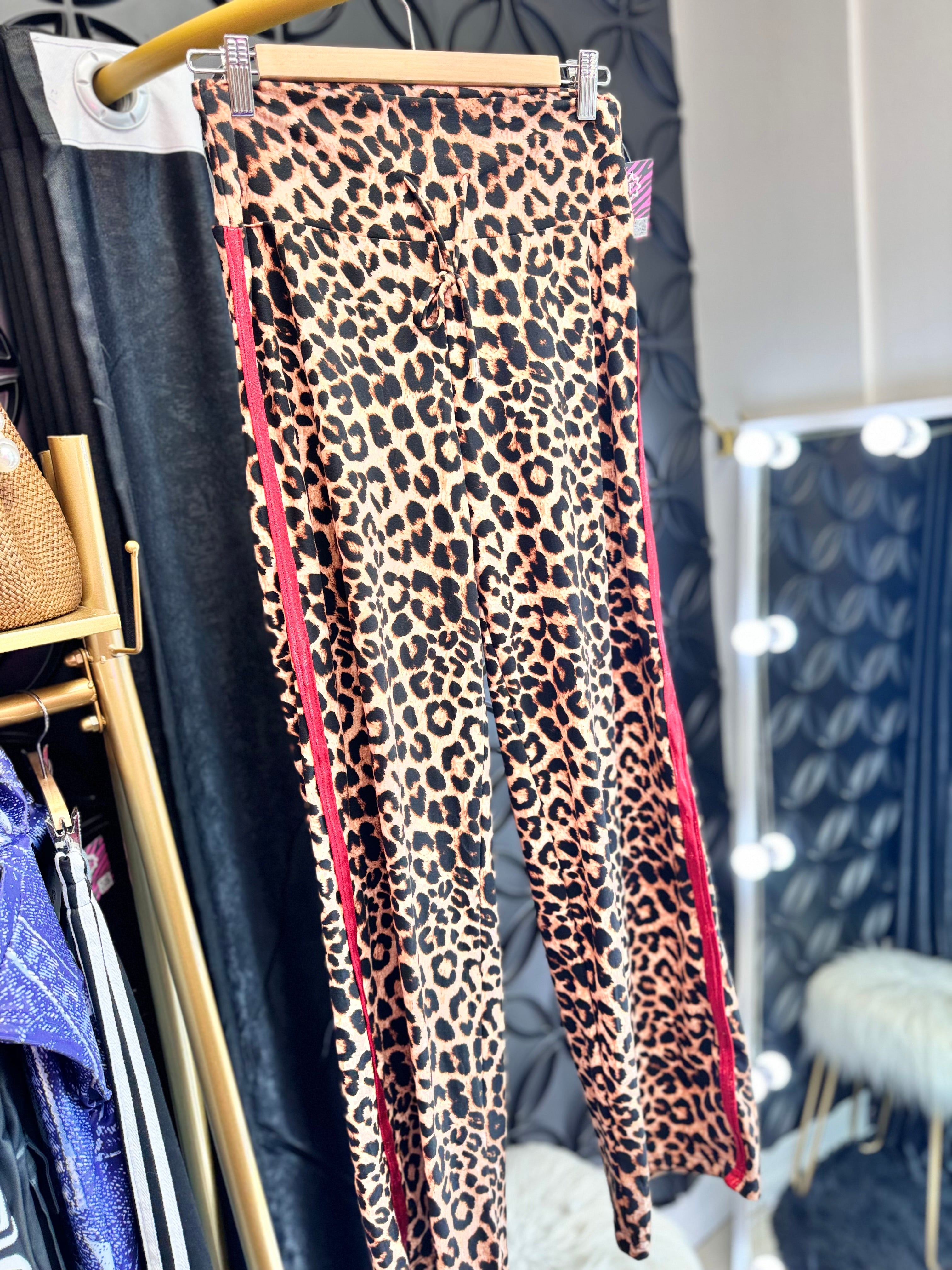 Legging Cotton leopard