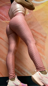 Legging textured with crunch colors