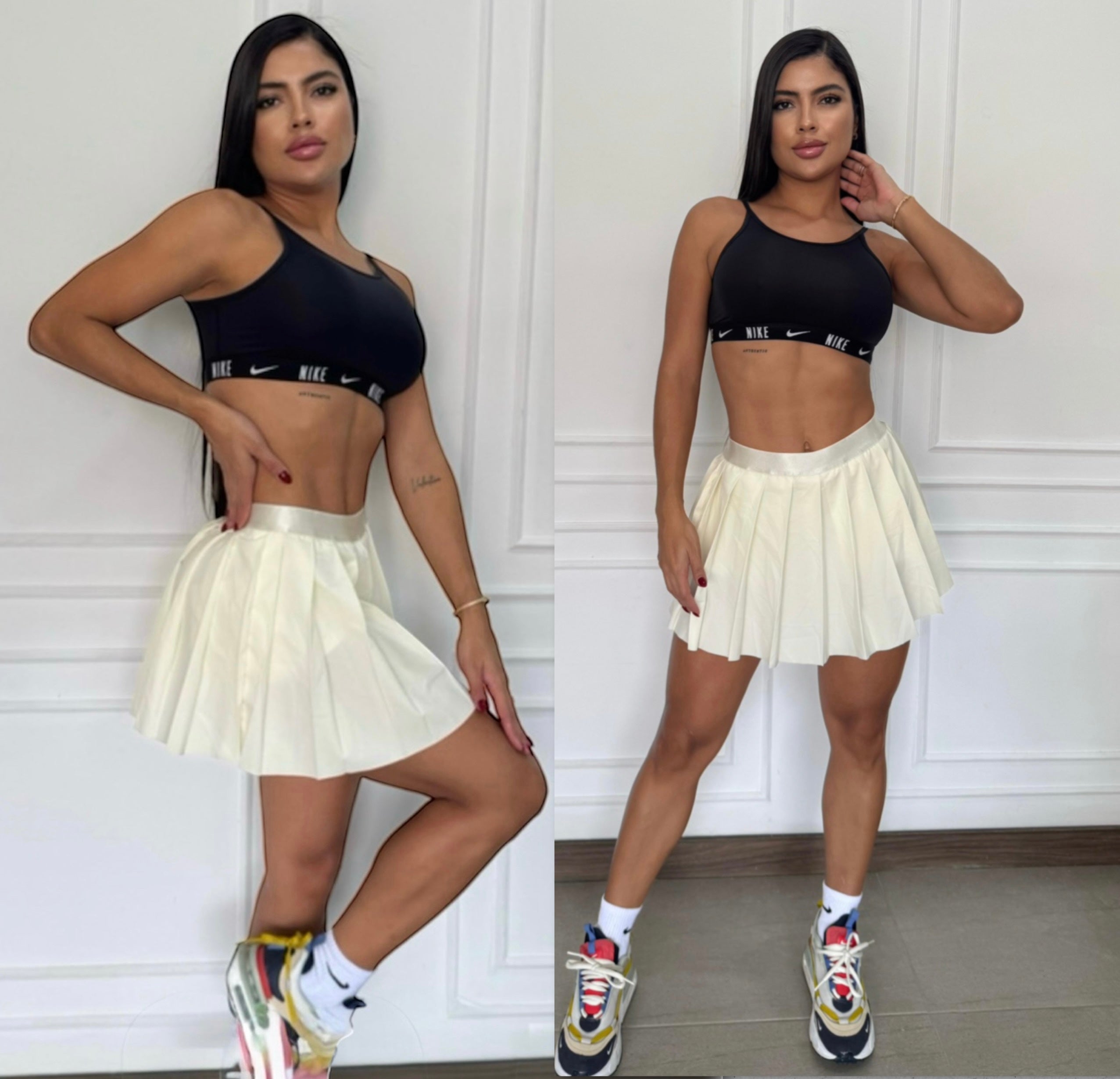 Skirt Pleated sport with elastic