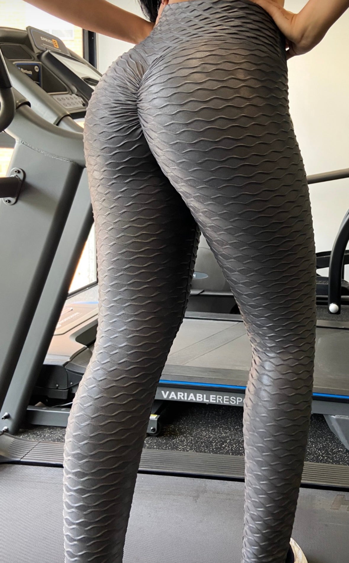 Legging textured with crunch colors