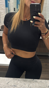 Sports Set yoga fit marked seams