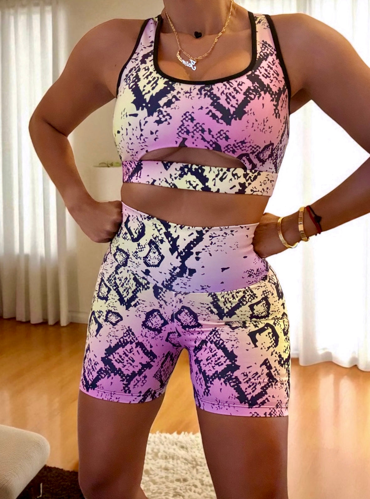 Snake colors Sport set Supplex (2 pieces)