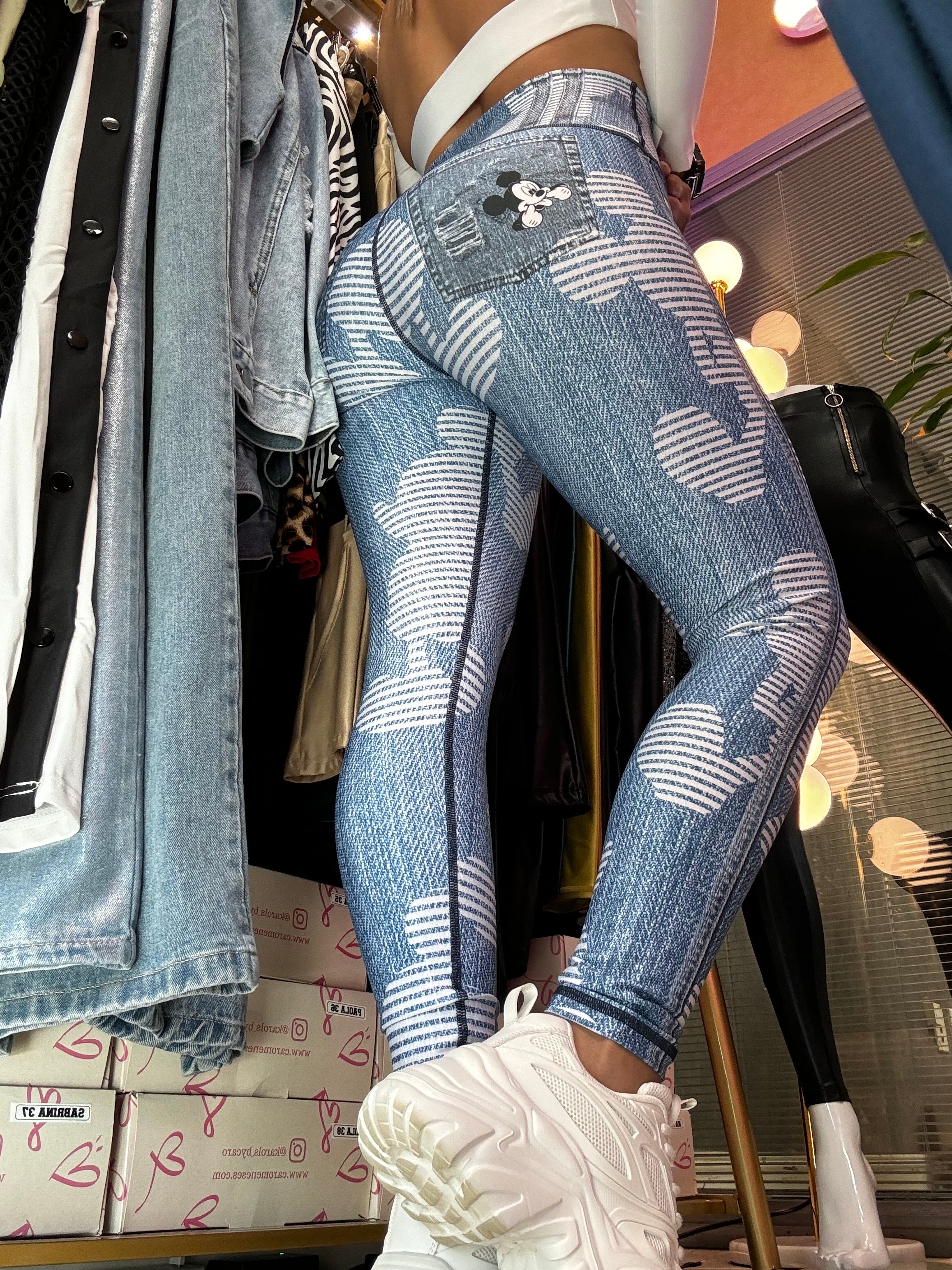 Leggings Disney jeans