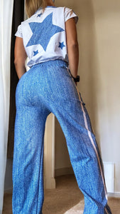 Fashion Set Pant jeans blue effect and Jacket