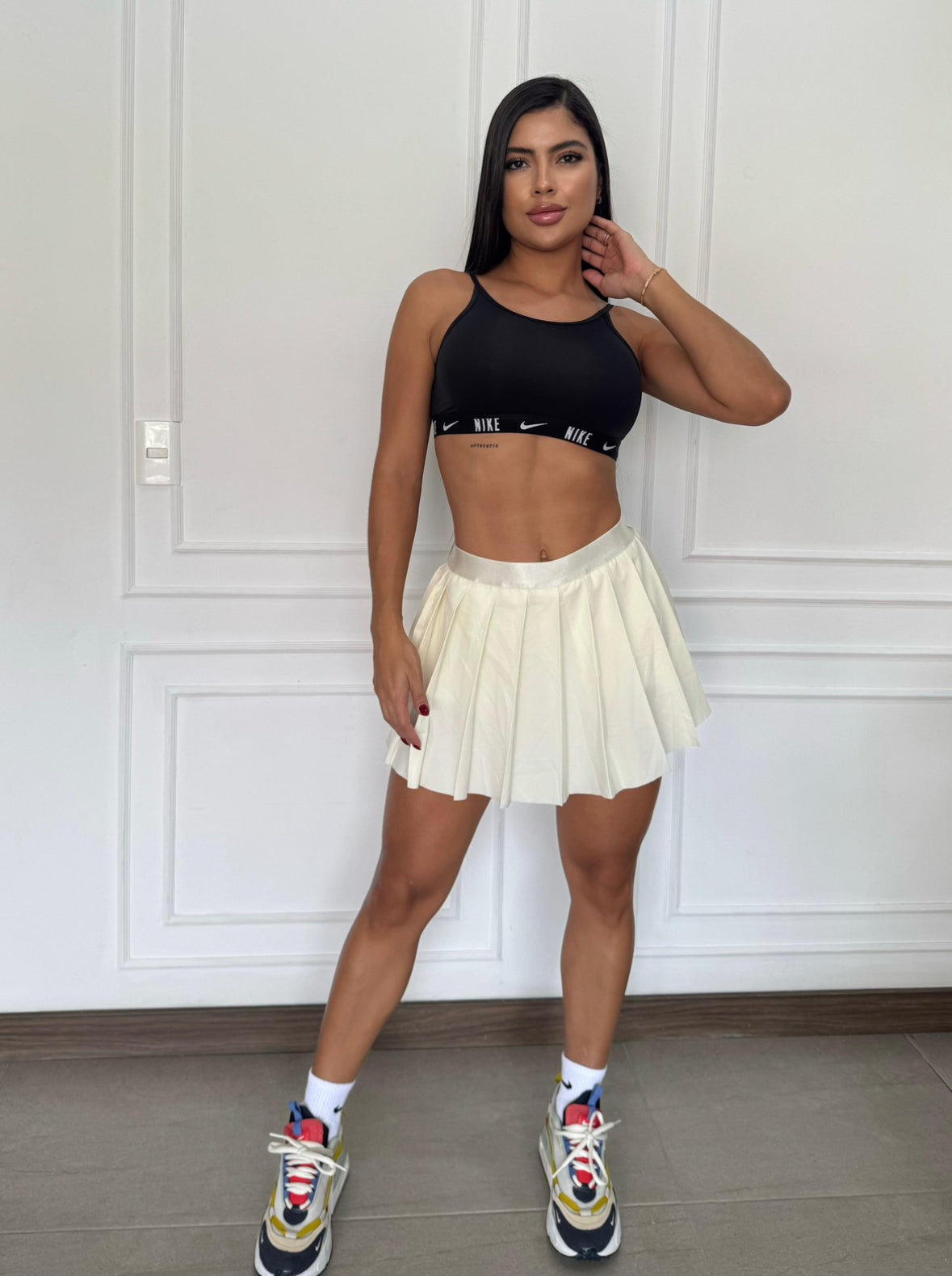Skirt Pleated sport with elastic