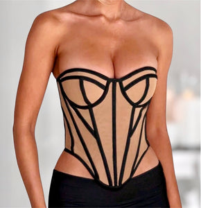 Women's Corset Tops- Strapless