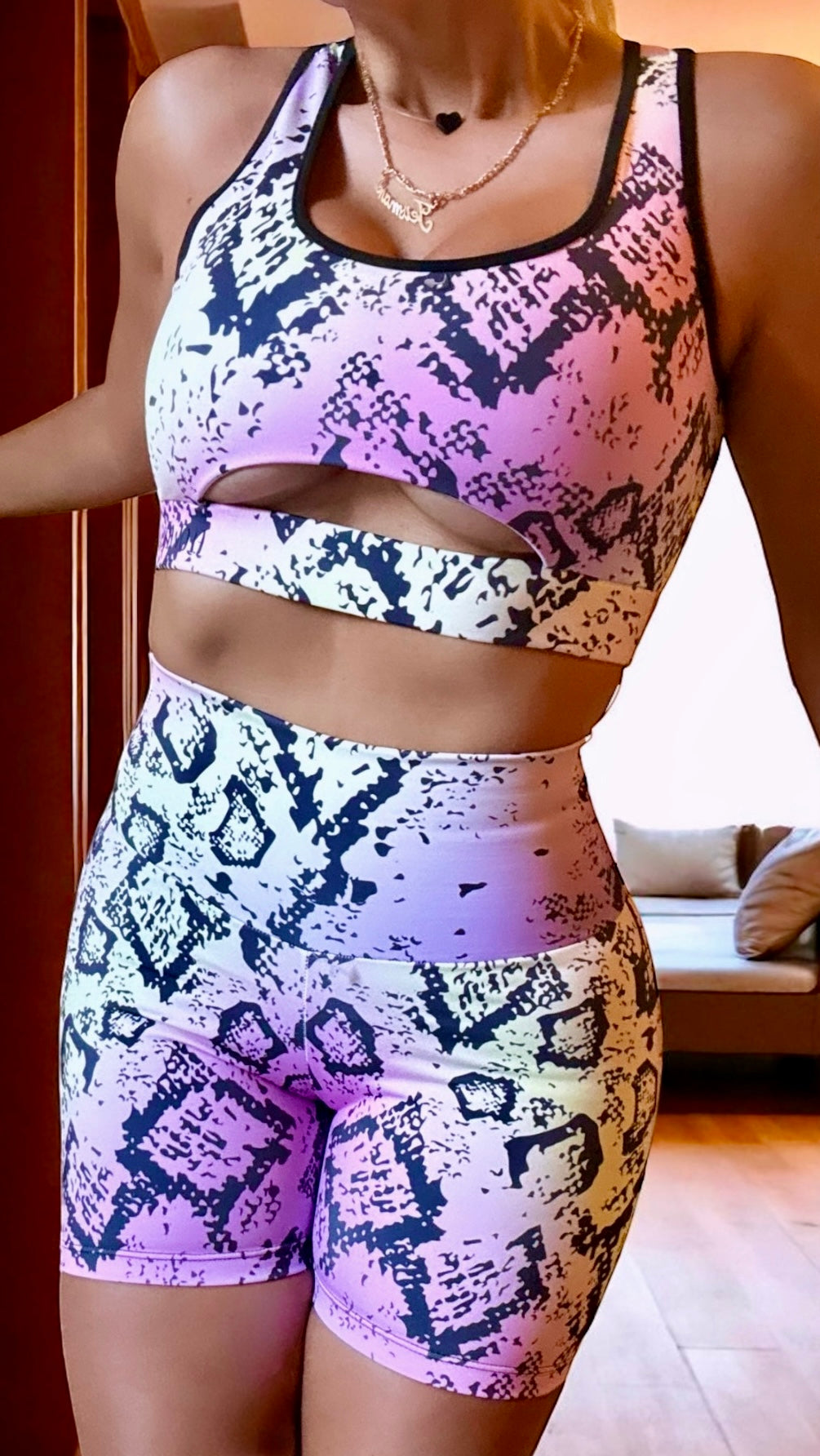 Snake colors Sport set Supplex (2 pieces)