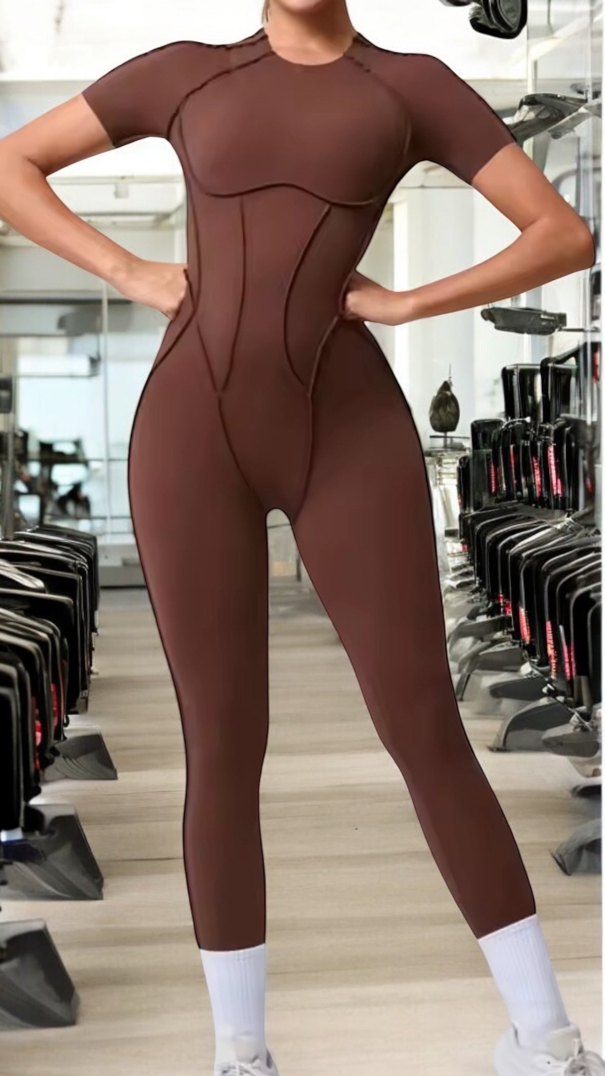 Jumpsuit reliefs yoga fit