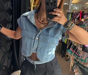 Crop top jean