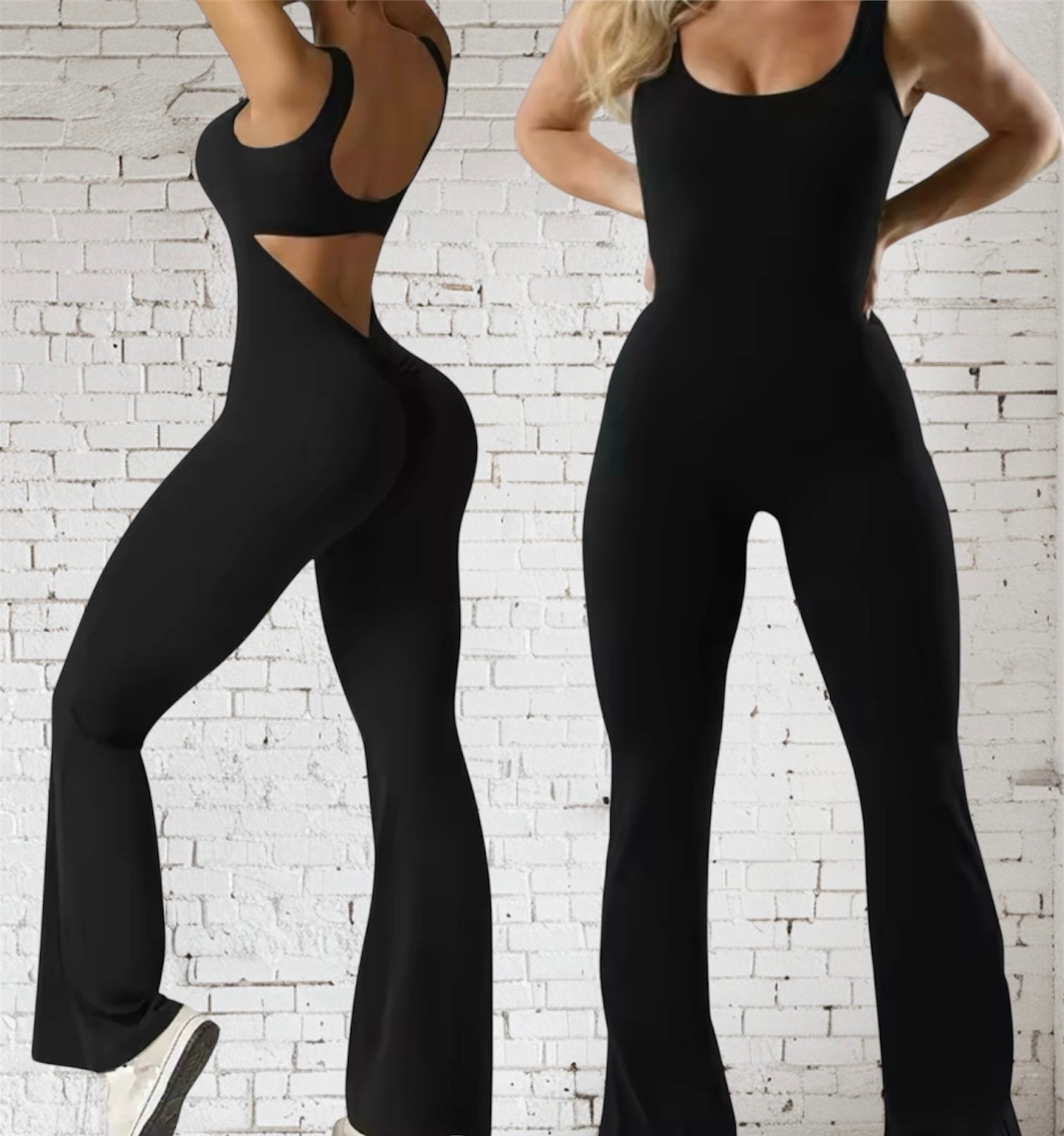 Jumpsuits yoga bell boot