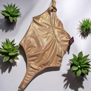 Beige snake body swimsuit