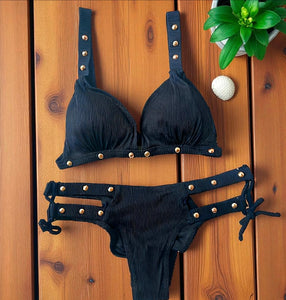 Bikini taches black Swimwear