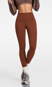 Brown color leggings Matte supplex basic