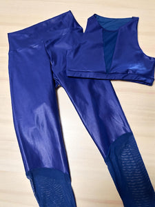 Sport set blackberry blue with Mesh (2 pieces)