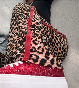 Legging Cotton leopard