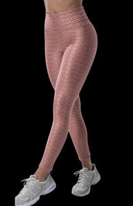 Legging textured with crunch colors
