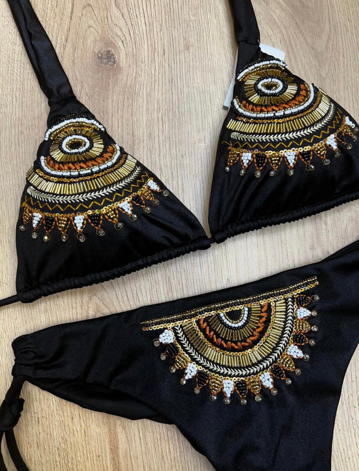 Bikini shiny Eye turkish Swimwear Deco