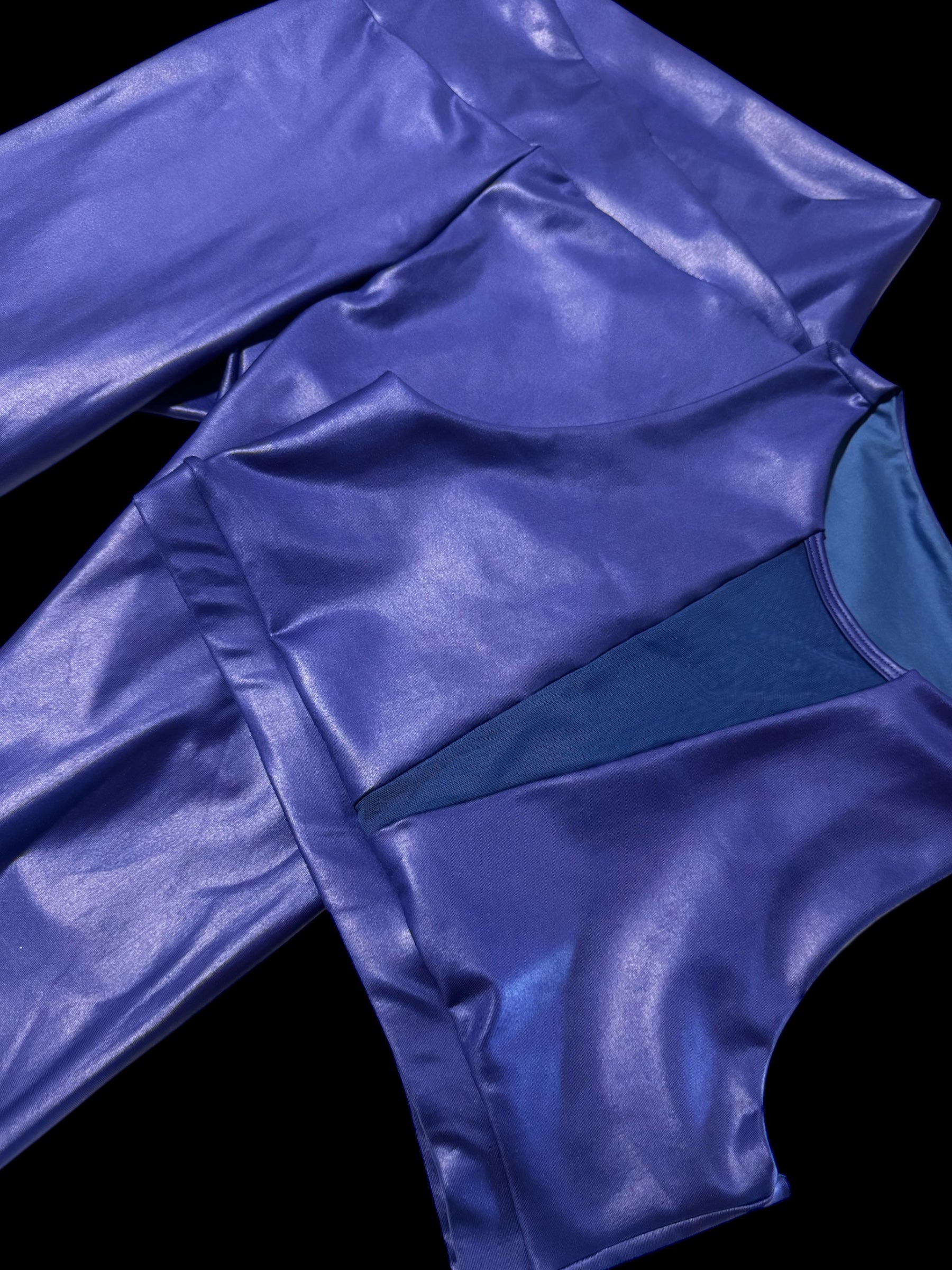 Sport set blackberry blue with Mesh (2 pieces)