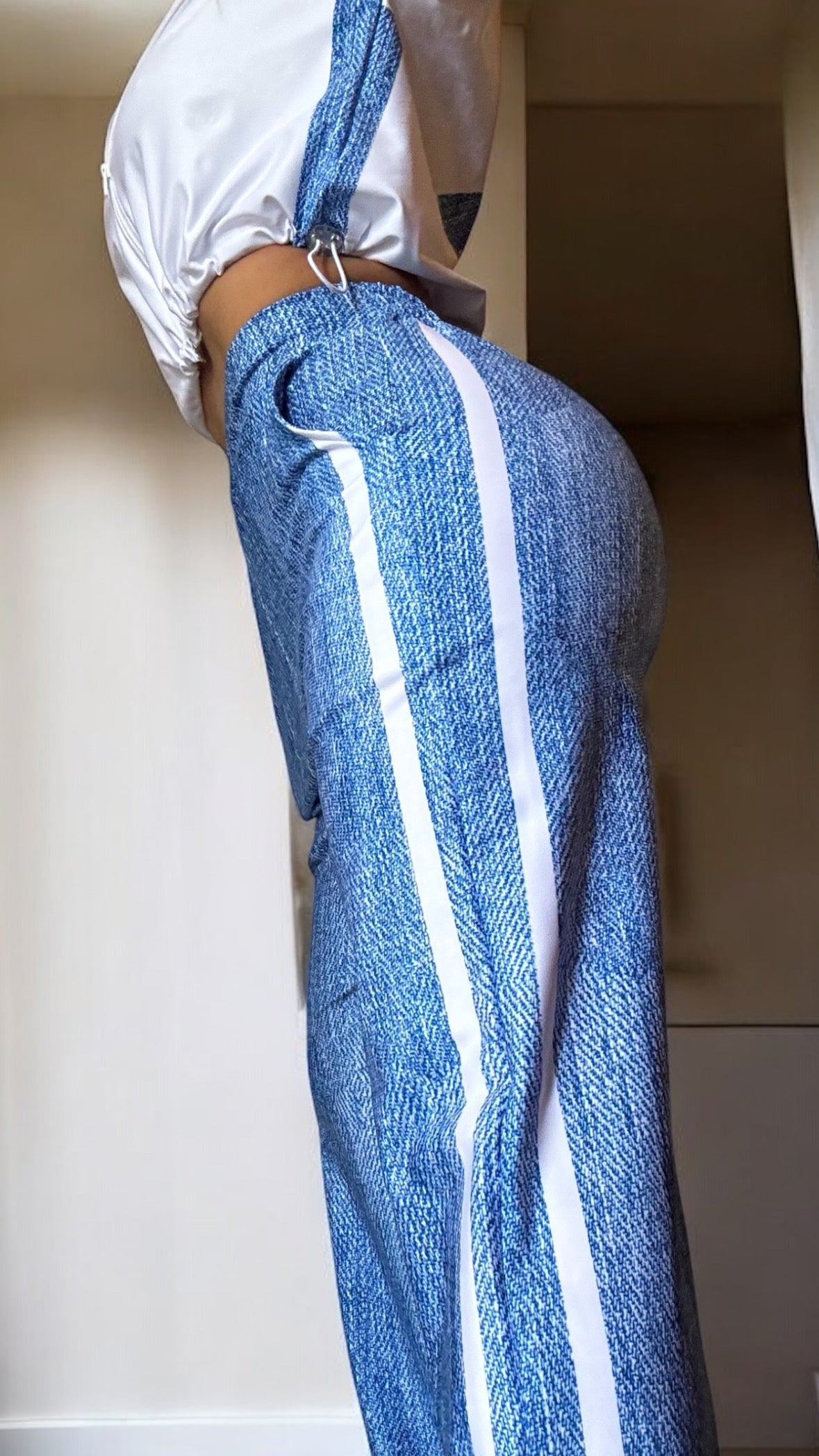 Fashion Set Pant jeans blue effect and Jacket
