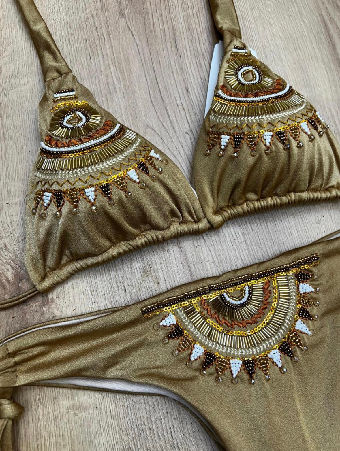 Bikini shiny Eye turkish Swimwear Deco