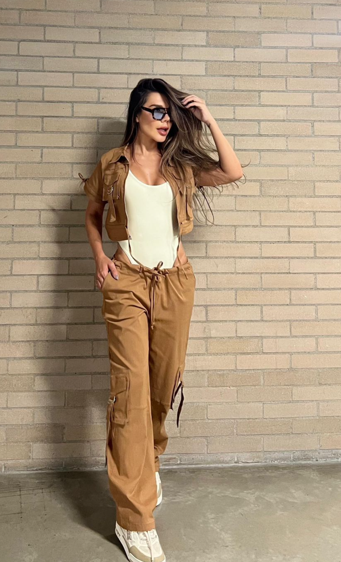 fashion Set Pant and Jacket - Camel