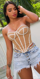 Women's Corset Tops- Strapless