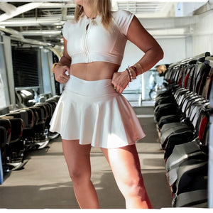 Skirt Set Sports beige