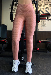 Legging textured with crunch colors