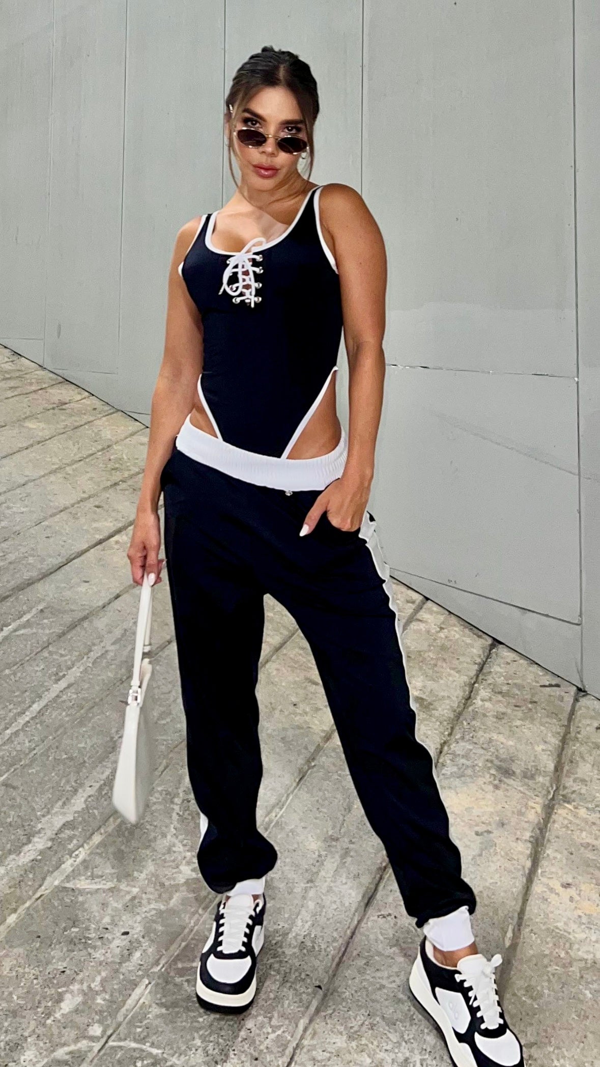 Fashion Powers Set - (high-cut bodysuit and pant)
