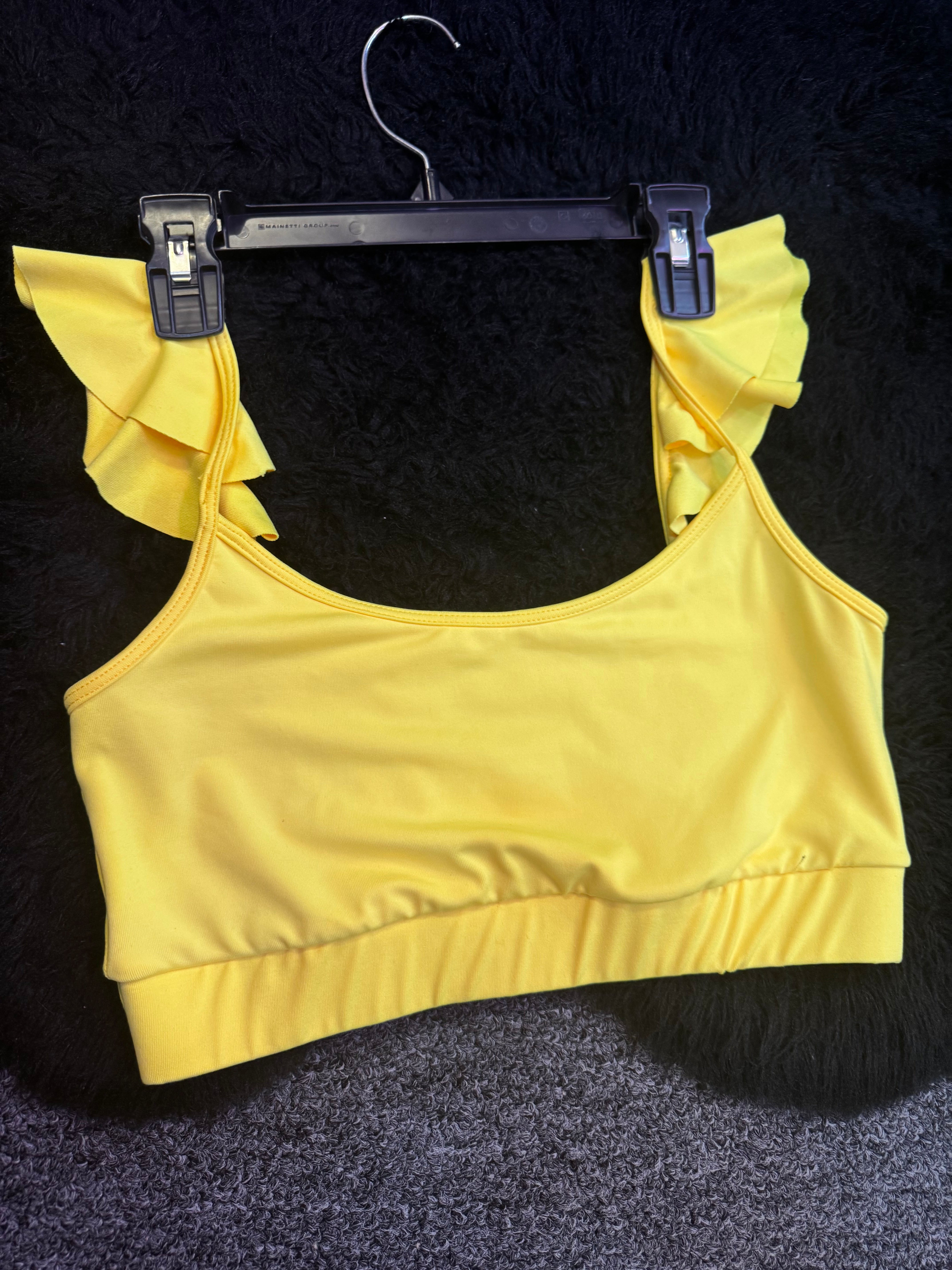 Ruffled Crop top Supplex