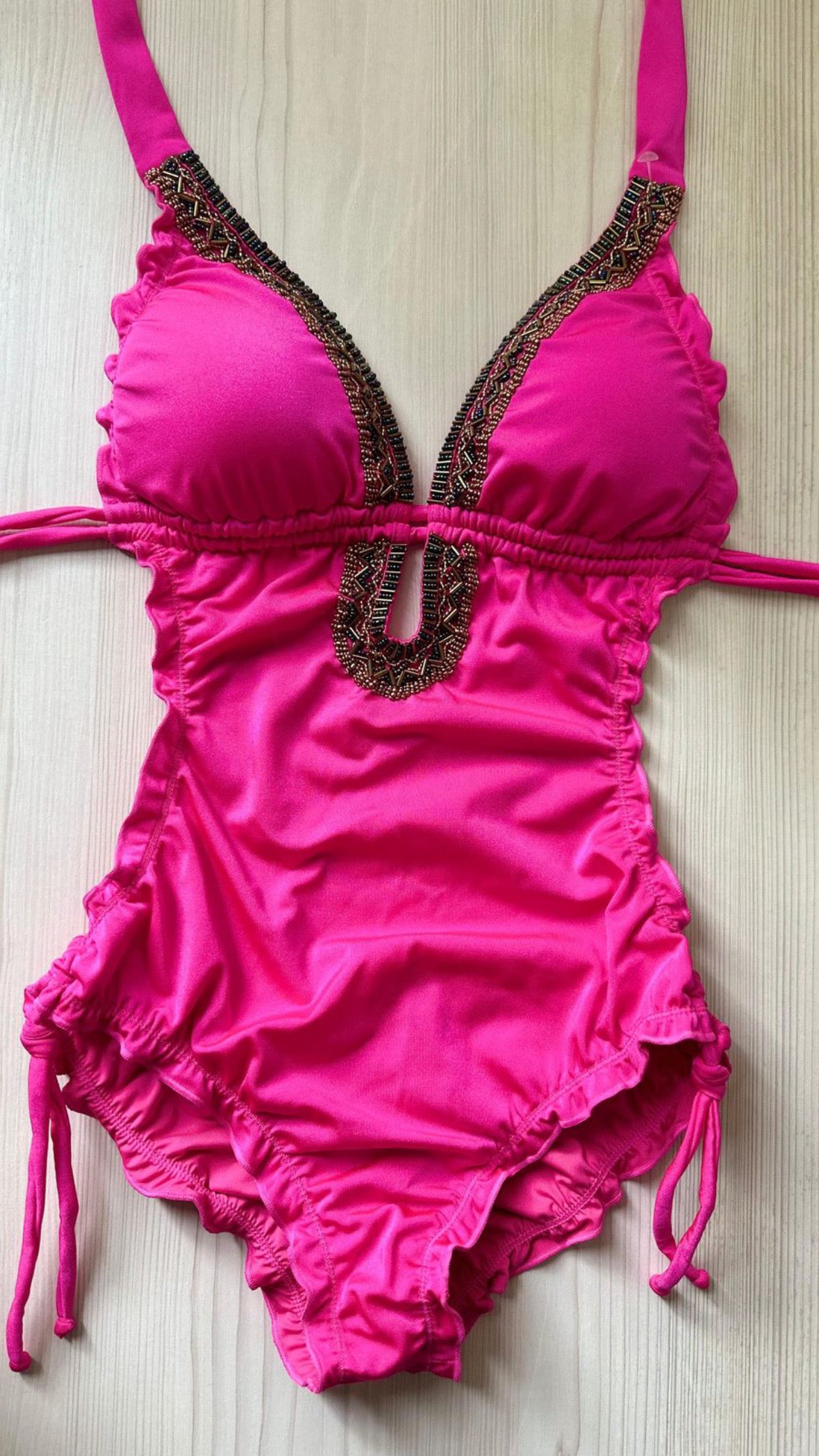 One-piece bikini deco gold