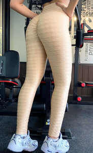 Legging textured with crunch colors