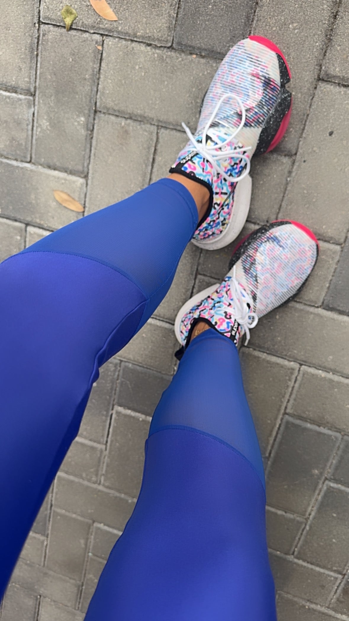 Sport set blackberry blue with Mesh (2 pieces)