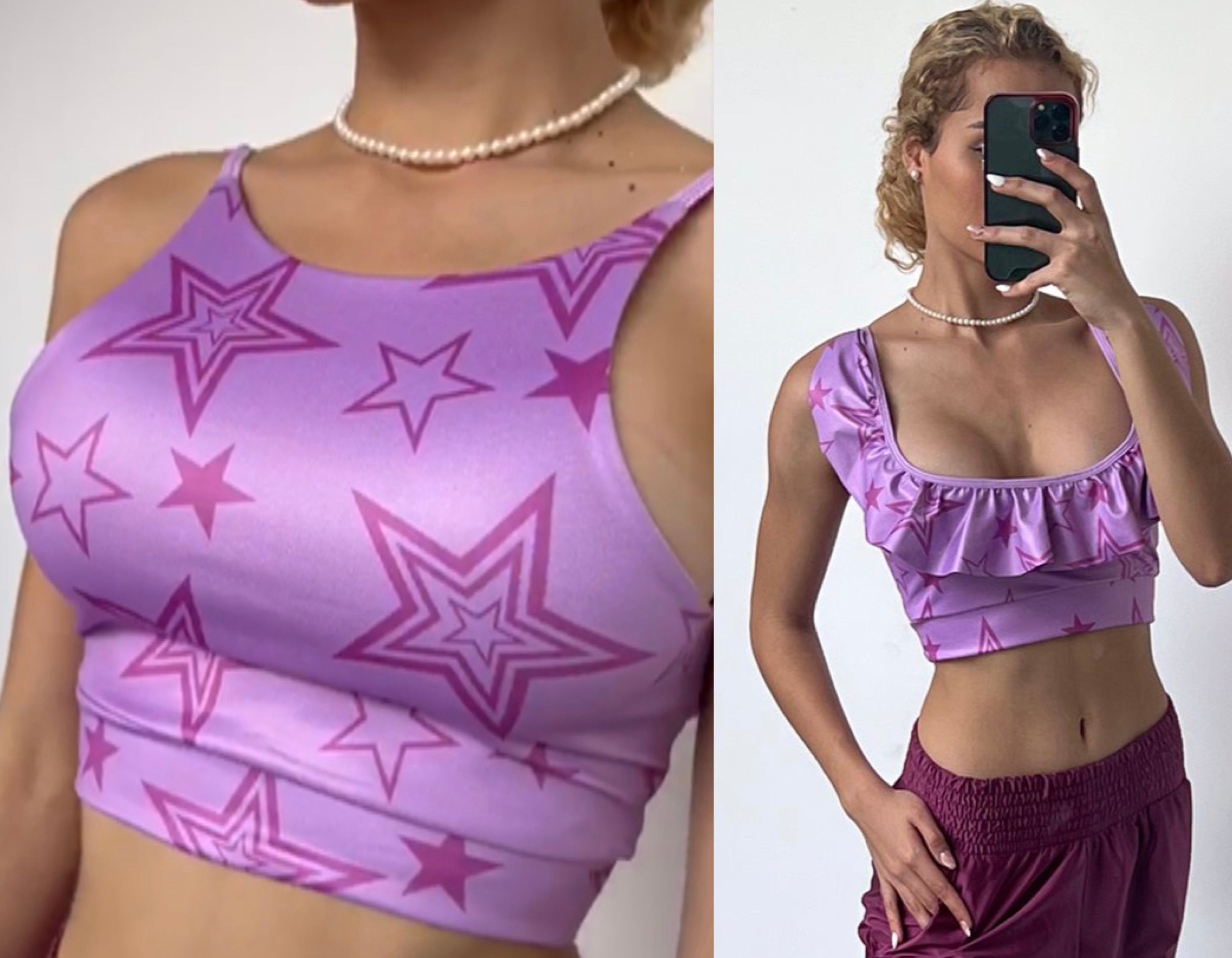 Crop top Stars boleros