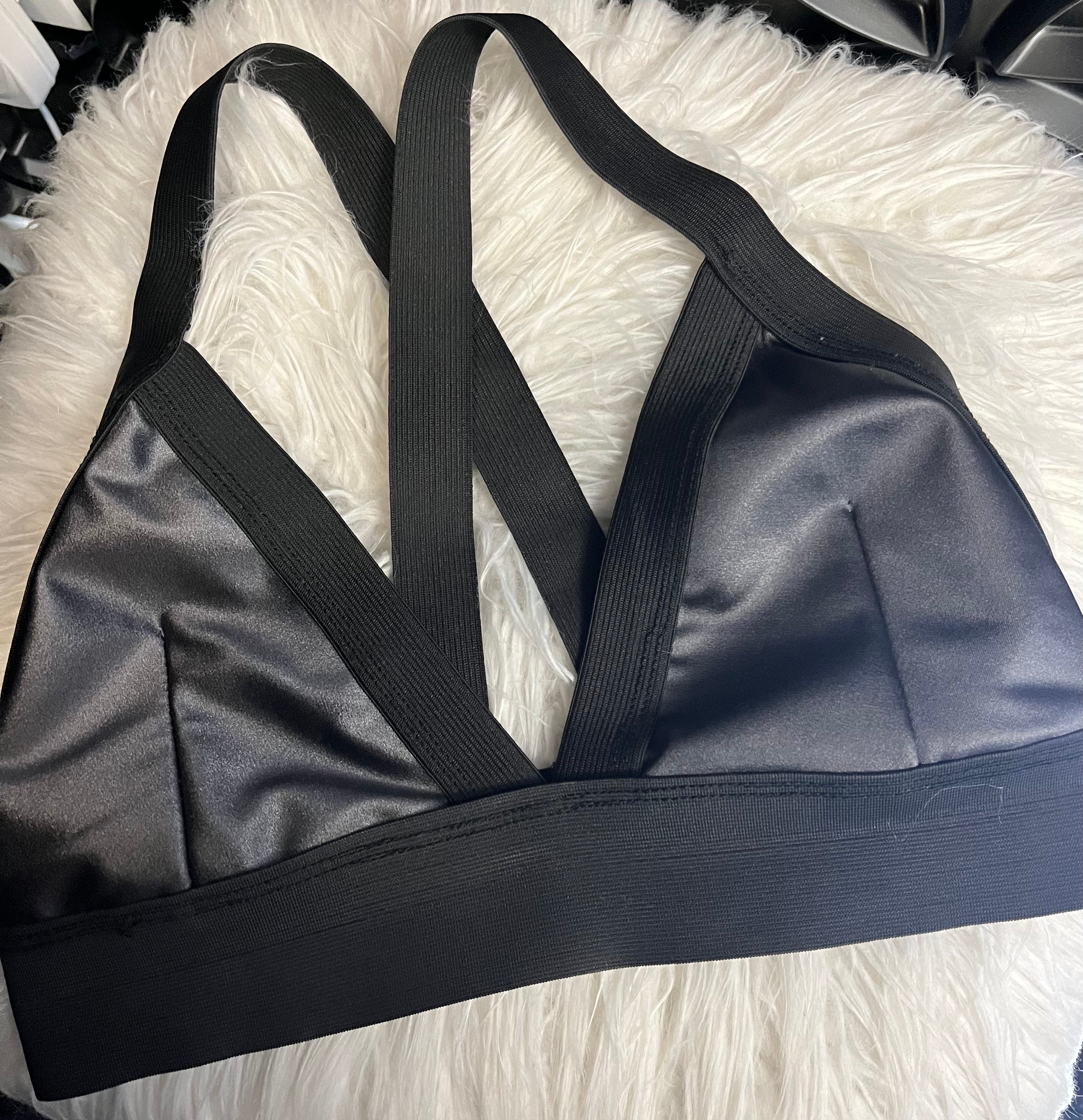 Sport Bra triangle with elastic – Swimwear and sportswear flowers