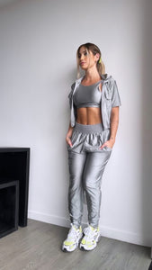 Set jogger and jacket lycra power