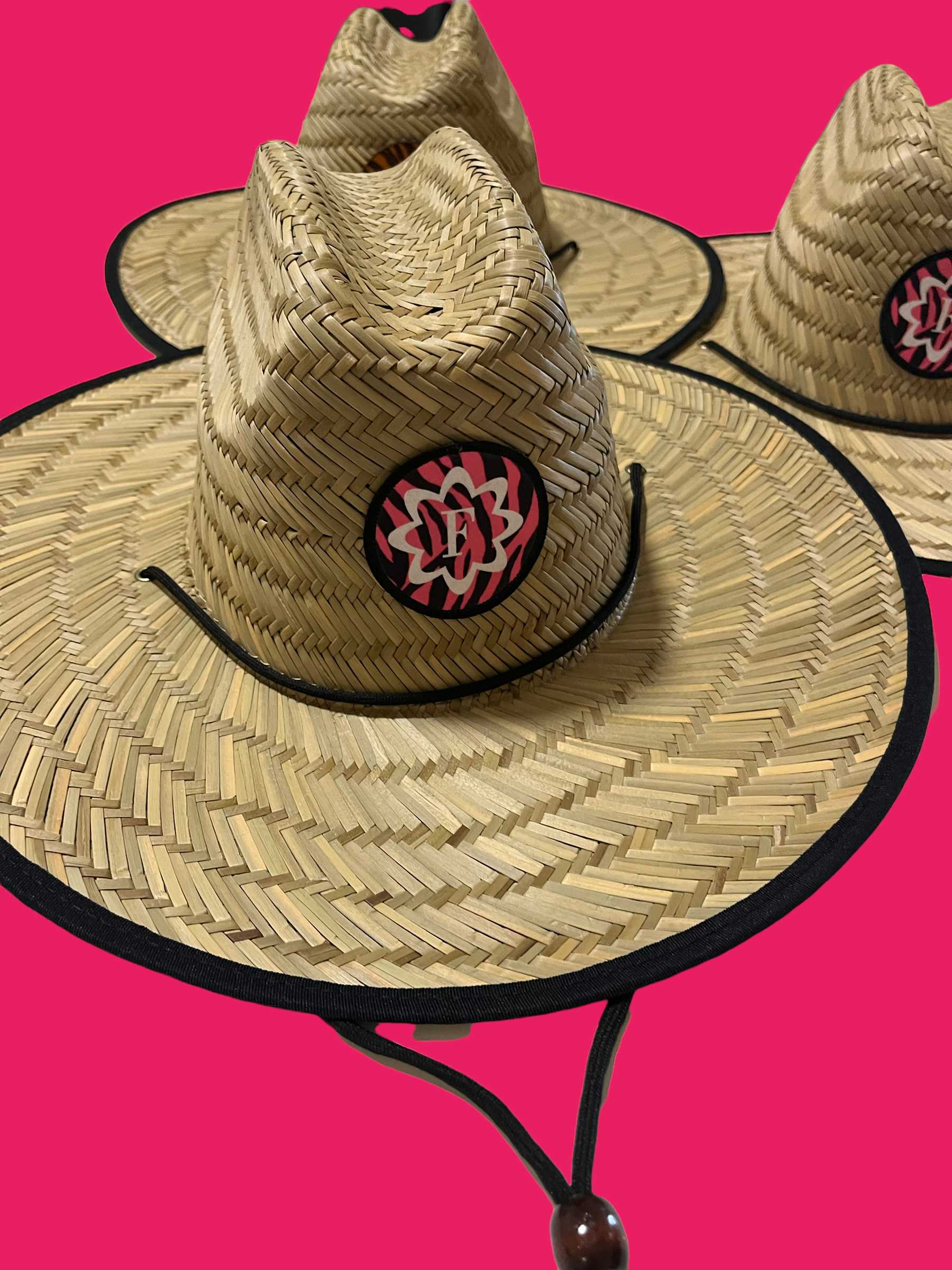 Lifeguard Beach Sun Straw Hat
