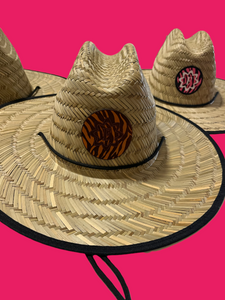 Lifeguard Beach Sun Straw Hat